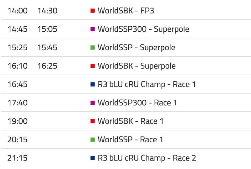 _Timetable Worldsbk 2023 round 5 Misano Italy-2