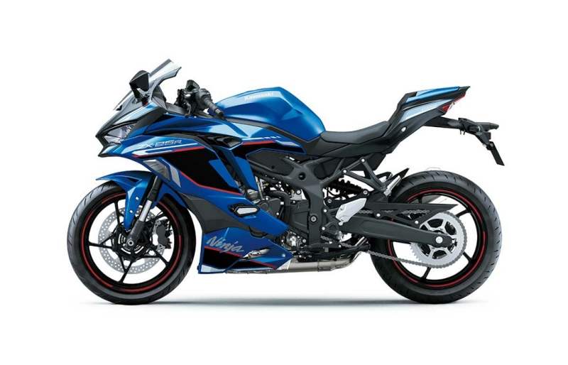 Kawasaki Ninja ZX-25R 2024 Candy Plasma Blue-1