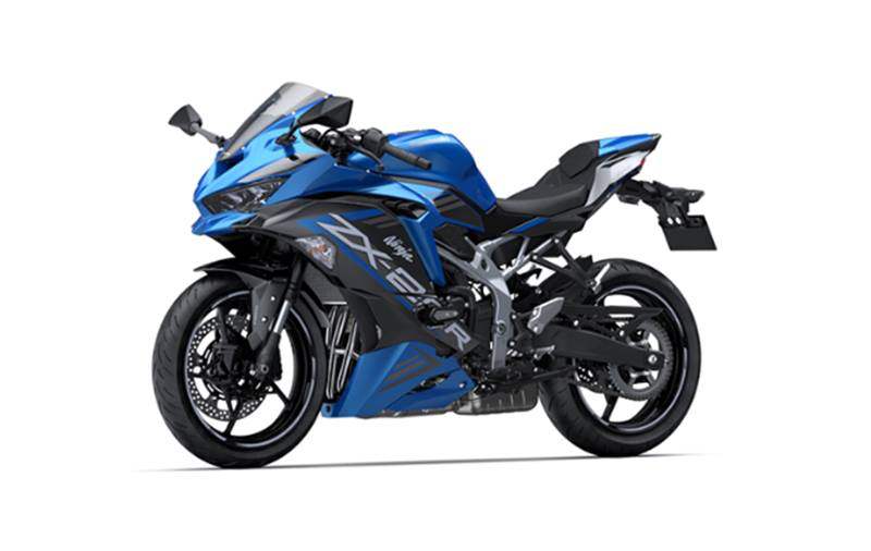 Kawasaki Ninja ZX-25R 2024 Candy Plasma Blue-1