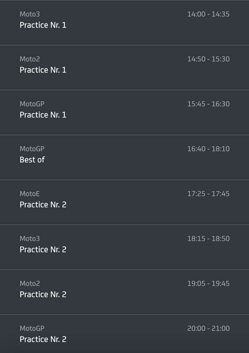 _Timetable motogp 2023 round 8 assen netherland-1