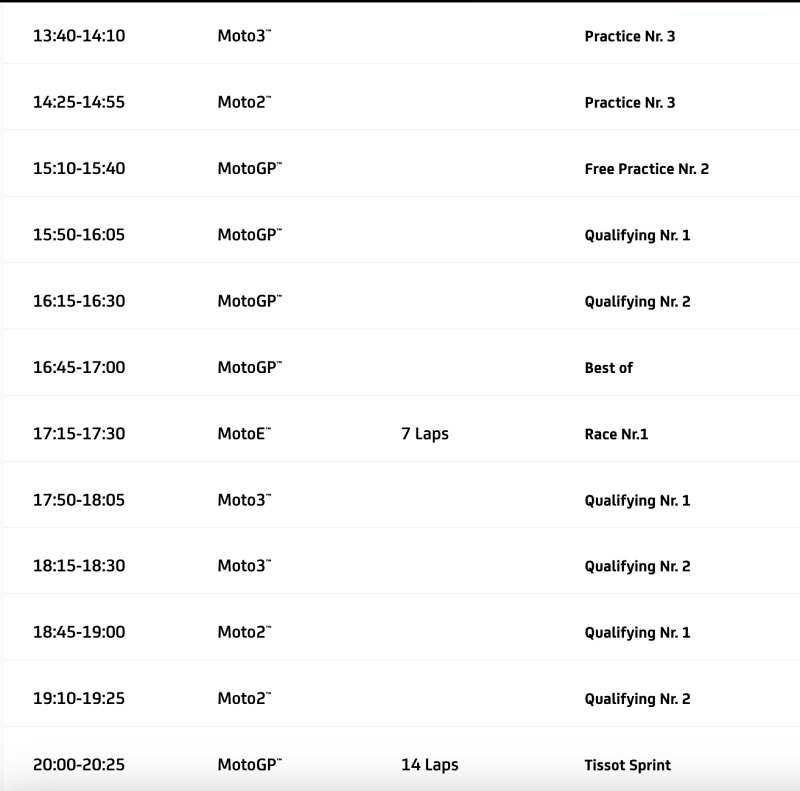 _schedule motogp 2023 round 10 red bull ring austria-2