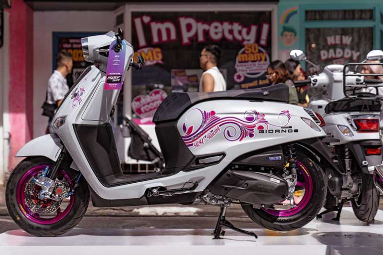 วัยรุ่นว้าวุ่นอยากได้ New Honda Giorno+ แต่งสวยประชันความเท่จาก 40