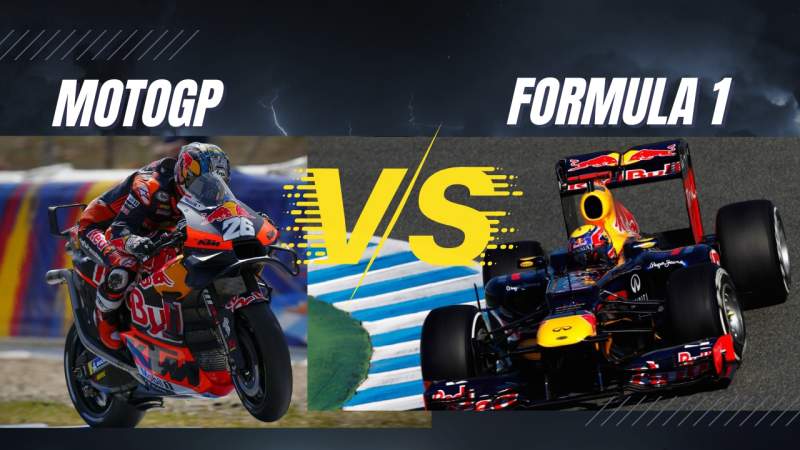MotoGP VS Formula 1 Drag Race