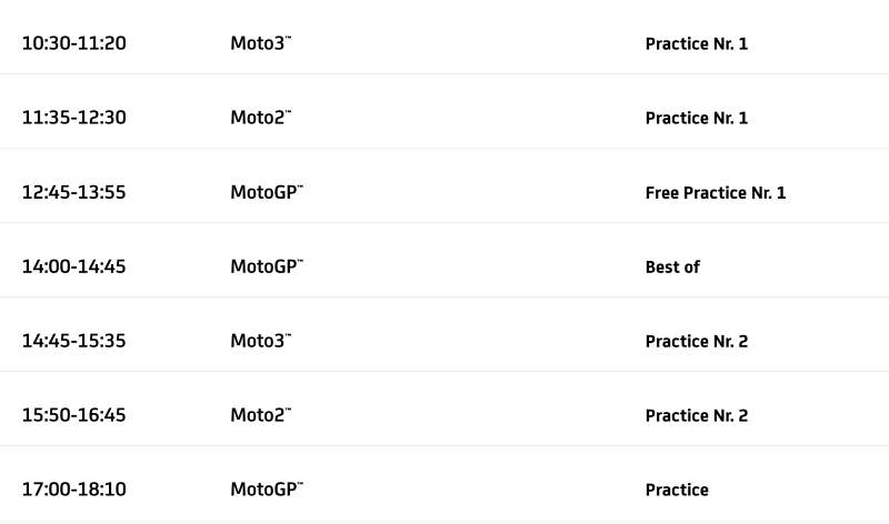 _Schedule MotoGP 2023 Round 13 Buddh India-1