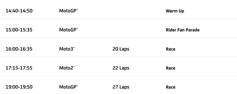 _schedule MotoGP 2023 round 12 Misano Italy-3