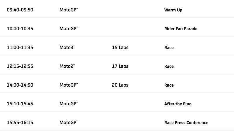 _Schedule MotoGP 2023 round 18 Malaysia-3