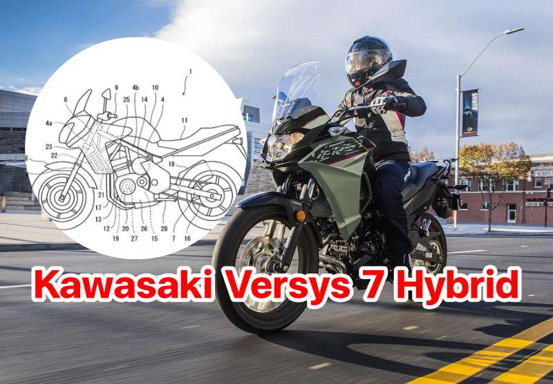 patent Kawasaki Versys 7 Hybrid-4