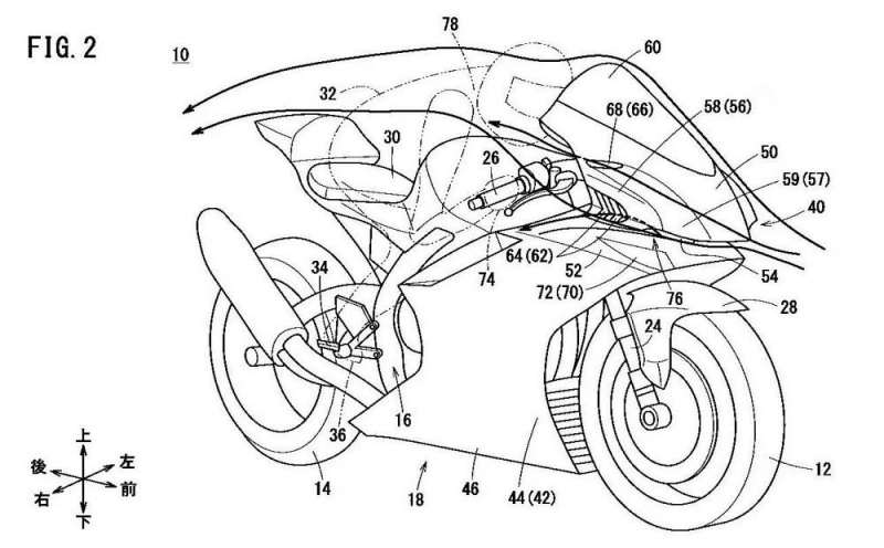 _Honda CBR1000RR-R new Faring Patent-2