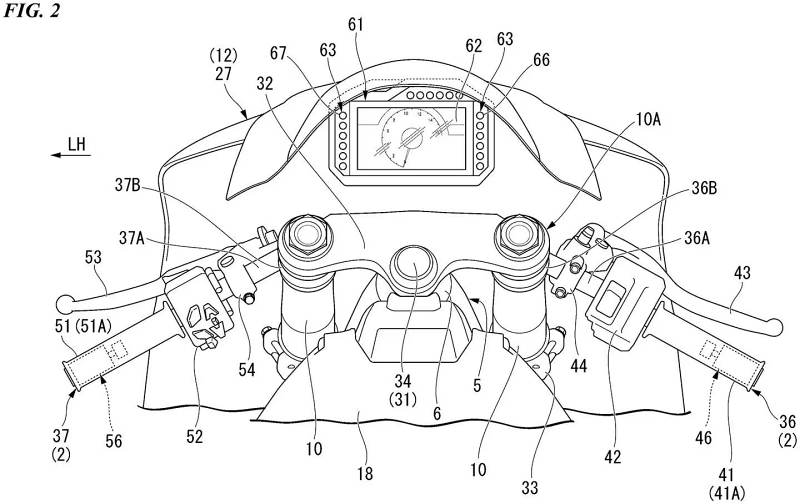 _Honda Motorcycle Patent-2
