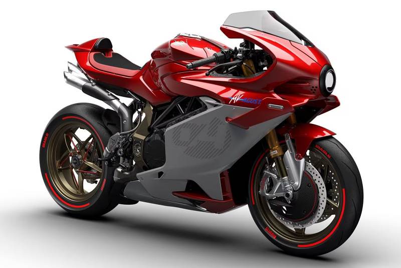 _MV Agusta Superveloce 1000 Serie Oro show bike in EICMA