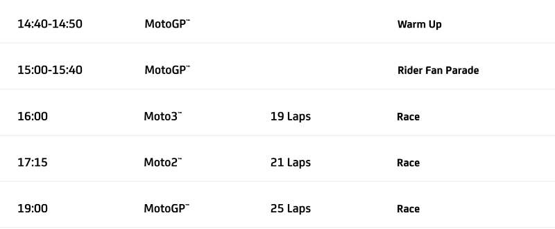 _schedule MotoGP 2024 Round 4 Spain-3