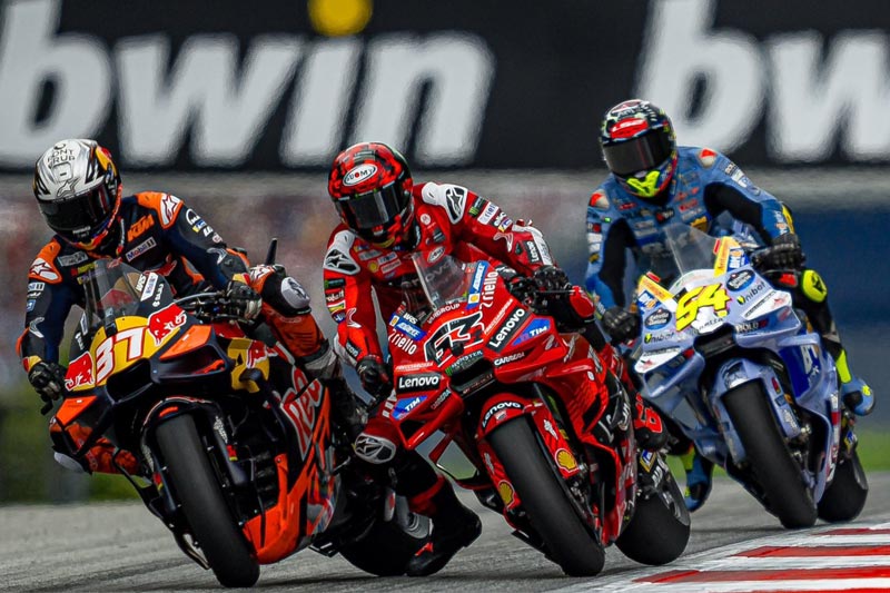 Francesco Bagnaia, Brad Binder. Fermin Aldeguer