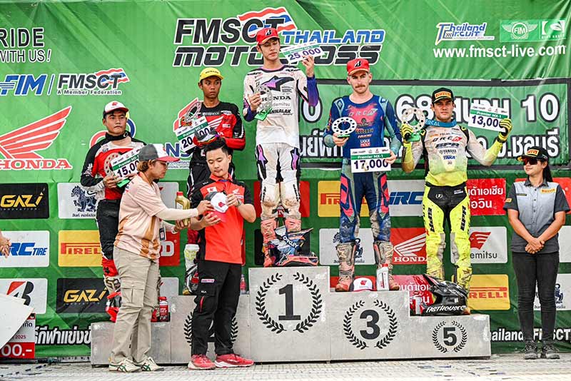 Honda, Premier MX-1 , Pro MX-2 , Honda CRF , FMSCT Thailand Motocross 2025