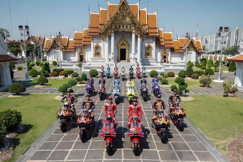 MotoGP 2025 Riders at WatBovoranivesVihara