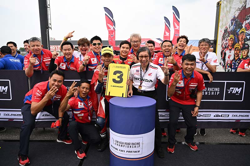 Honda Racing Thailand ARRC Race 2 Japan