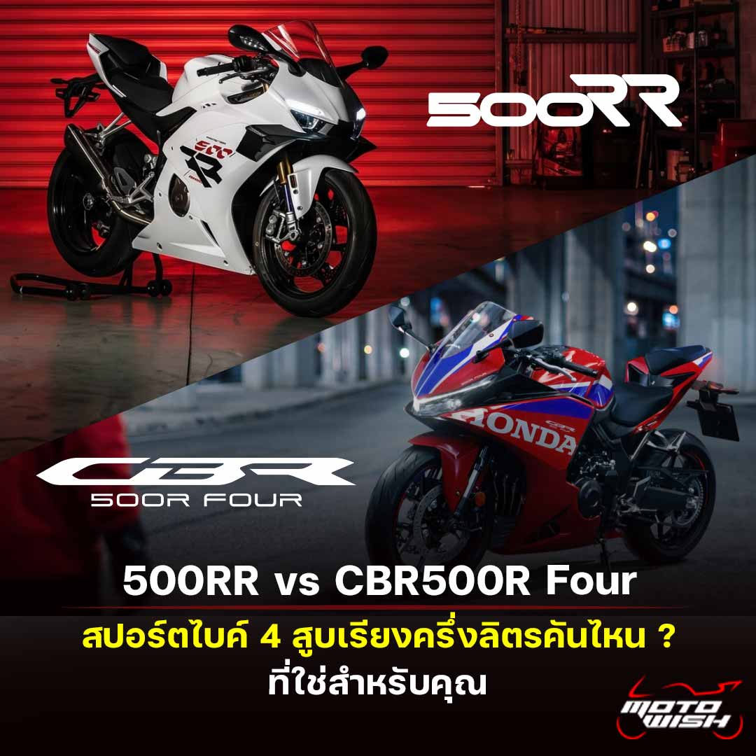 ZXMoto 500RR vs Honda CBR500R Four